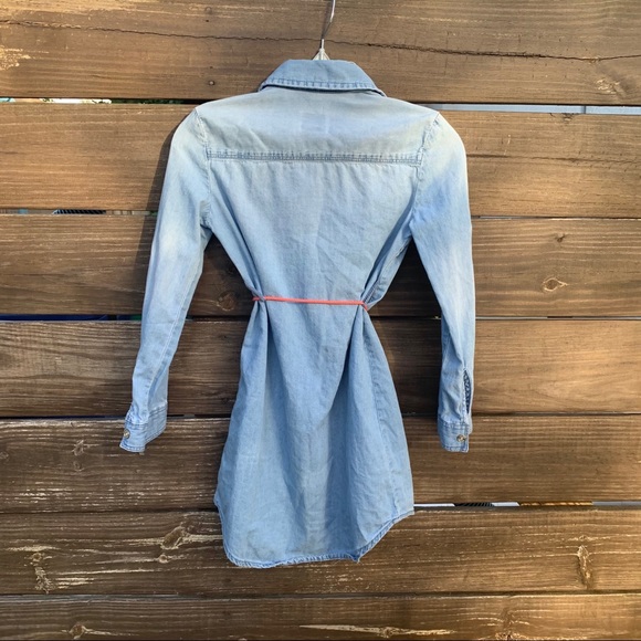 Chambray Shirt Dress - Picture 5 of 5